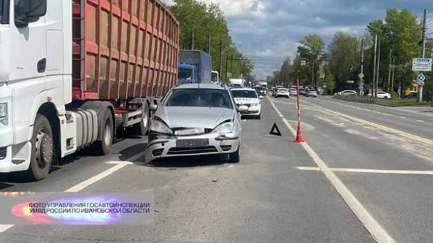 Не соблюдавший безопасную дистанцию молодой водитель попал в ДТП в Иванове